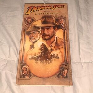 ~6/$10 MOVIES VHS/DVDS~ Indiana Jones And The Last Crusade VHS Tape PG-13 1989